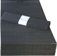 H&D Runner, 40x140 cm, bamboo, black - Runner