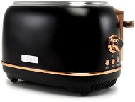 HADEN Heritage Black and Copper, black - Toaster