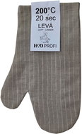 H&D Kitchen glove, left, white stripe, 30 × 19 cm - Oven Mitt