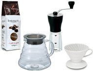 Hario mill + Hario Dripper + Coffee Intenso - Gift Set