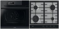 HAIER HWO60SM6S5BH + HAIER HAHG6BF4XH - Oven & Cooktop Set