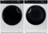HAIER HW120-B14979-S + HAIER HD100-A2979-S - Washer Dryer Set