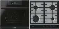 HAIER HWO60SM6T5BH + HAIER HAHG6BF4XH - Oven & Cooktop Set