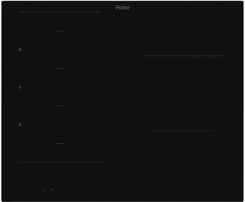 HAIER HAMT66IRCS ID Series 4 - Cooktop - Main image