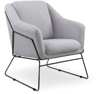 Halmar Soft II, šedá - Armchair