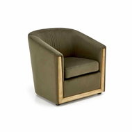 Halmar Fermi, zelená - Armchair