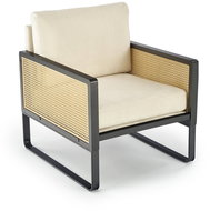 Halmar Ilario, krémová / černá - Armchair