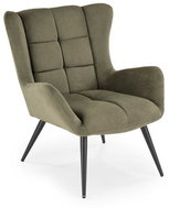 Halmar Luke, olivová - Armchair