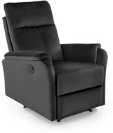 Halmar Flint, černá - Armchair