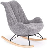 Halmar Saulburg, grey - Rocking Chair