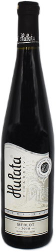 Vinařství Hulata Merlot - dry, 0,75 l, 13 % vol. - Wine - Main image