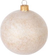 H&L Vánoční ozdoba koule matná 6cm, bílá - Vánoční ozdoby