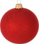 H&L Vánoční ozdoba koule matná 6cm, červená - Vánoční ozdoby