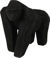 H&L Gorilla figurine 21 × 23 cm black - New