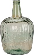 H&L Bottle Recycled glass vase 8 l green - Vase