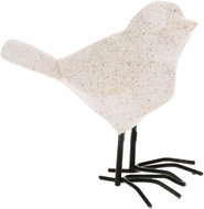 H&L Dekorativní soška Pták GEOMETRIC 8 cm, béžová - Decoration