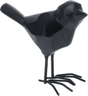 H&L Dekorativní soška Pták GEOMETRIC 8 cm, černá - Decoration