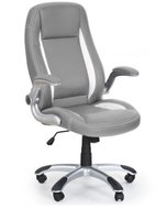 Halmar Saturn, grey / white - Office Armchair
