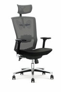 Halmar Ambasador, grey / black - Office Chair