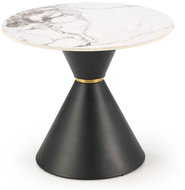 Halmar Jameson A, marble / black - Coffee Table