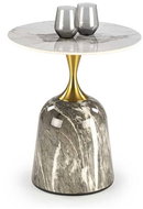 Halmar Calyx, mramor / zlatá - Coffee Table