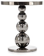 Halmar Beady, silver / black - Coffee Table