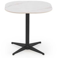 Halmar Rowan A, marble / black - Coffee Table
