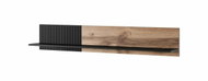 Halmar Random P-1, oak wotan / black, laminate - Shelf