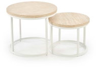 Halmar Oreo, stone / white - set of 2 - Coffee Table