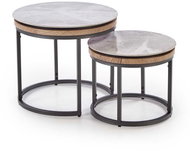 Halmar Avignon, šedý / grafit - Coffee Table