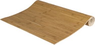 H&L Bamboo rug 80 × 50 cm, dark natural - Bath Mat