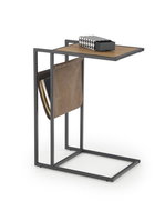 Halmar Compact, zlatý dub / černý - Konferenční stolek