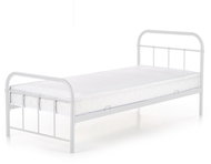 Halmar Linda, 94 × 209 cm, white, metal - Bed