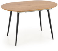 Halmar Colorado rozkládací, zlatý dub / černý - Jídelní stůl