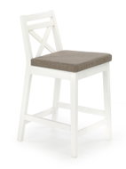 Halmar Borys LOW, white - Bar Stool