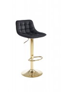 Halmar H120, zlatá / černá - Bar Stool
