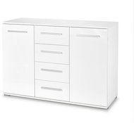 Halmar Lima KM-4 chest of drawers, white - Chest of Drawers