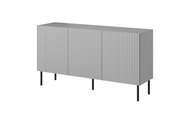 Halmar Komoda Asensio KM-1, grey / black legs - Chest of Drawers