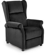 Halmar Čalouněné rozkládací křeslo Agustin 2, černé - Armchair