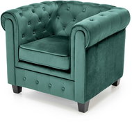 Halmar Čalouněné křeslo Eriksen, zelené - Křeslo