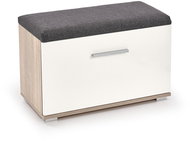 Halmar Lima ST-2, bílá / dub sonoma - Shoe Rack