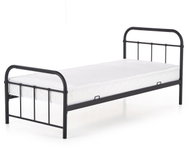 Halmar Bed Linda 90 × 200 cm, black - Bed