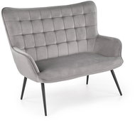 Halmar Pohovka Castel XL, šedá / černá - Pohovka