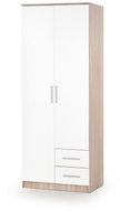 Halmar Lima II, white / sonoma oak - Wardrobe