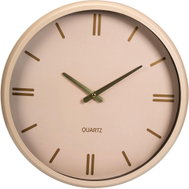 H&L Nástěnné hodiny Elegantní 38 cm, krémové - Wall Clock