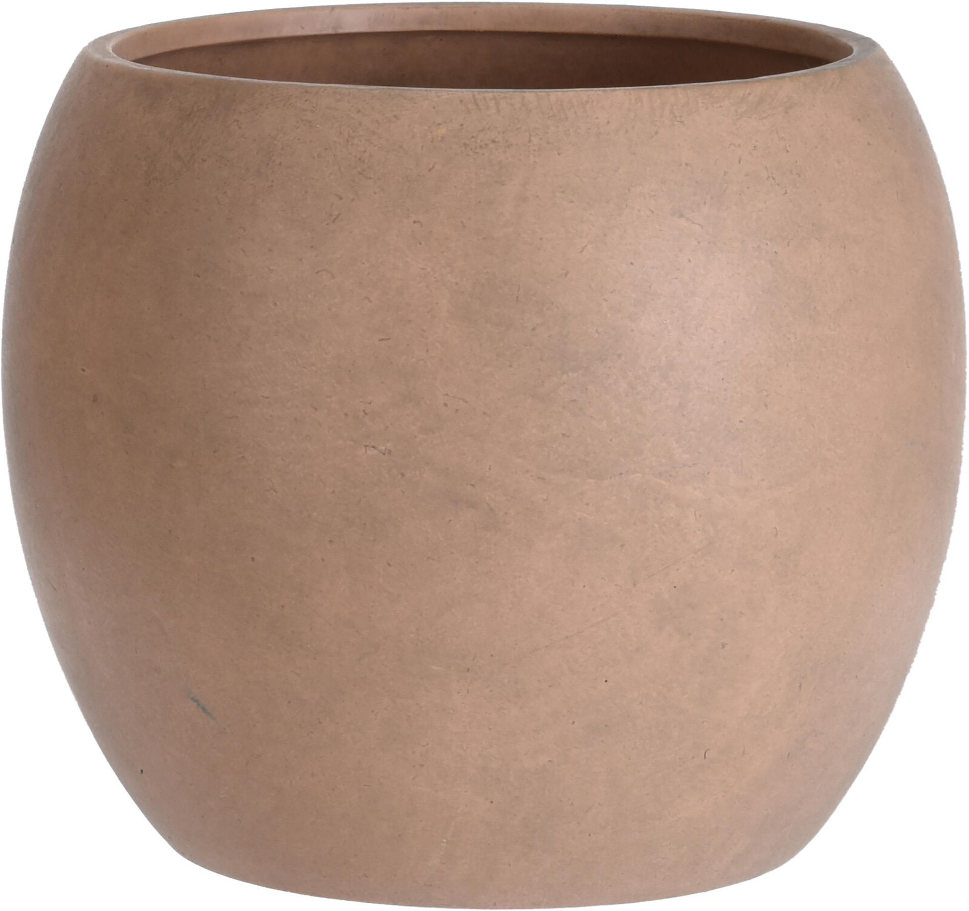 H&L ovális kerámia, terrakotta 19,5 × 19,5 × 16 cm