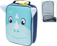 H&L Dětská chladící taška na svačinu Dino 19,5 × 7 × 26 cm modrá - Thermal Bag