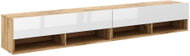 Vivaldi Derby Závěsný TV stolek 200 cm dub Wotan/bílý - TV Table