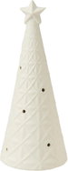 H&L Vánoční porcelánový svítící LED stromeček kosočtverce 15 cm - Christmas Decoration