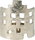 Tower House tea light holder, 10 × 5 × 11 cm, Christmas